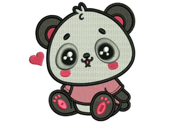 Baby Panda Love Embroidery Design Review