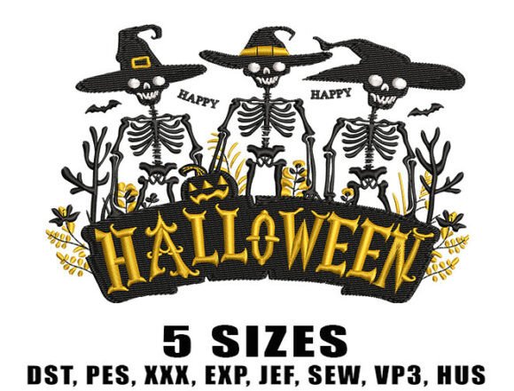 Boy Skeleton Embroidery Designs Review