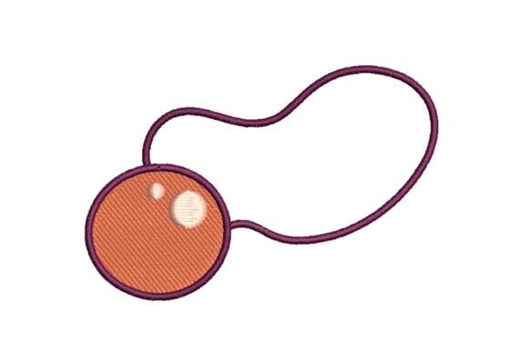 Clown Nose on Elastic Band Embroidery Design Review