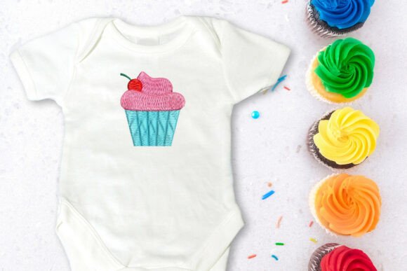 Cupcake with Cherry Mini Embroidery Review