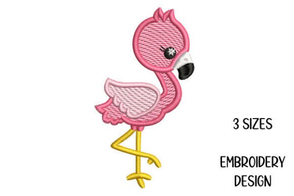 Flamingo Summer Embroidery Design Review