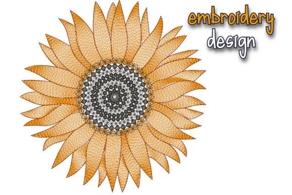 Flower Sunflower Embroidery Design Review