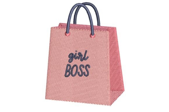 Girl Boss Shopping Bag Embroidery Design Review