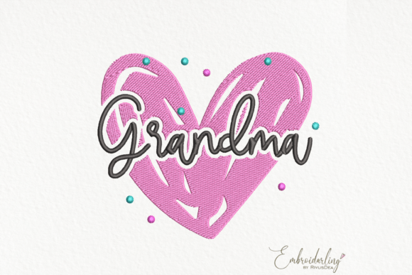 Grandma Embroidery Design File Review