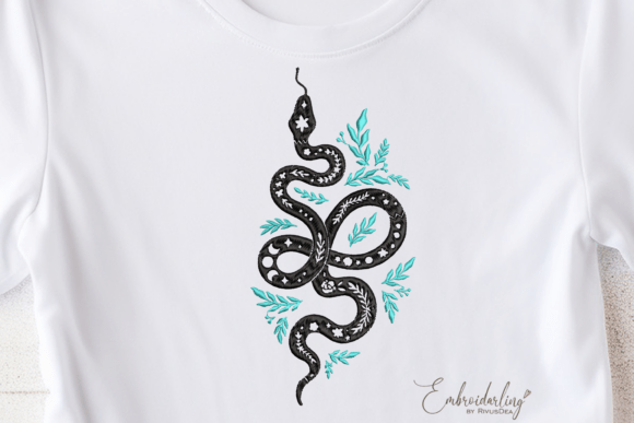 Green Snake Embroidery Design Review