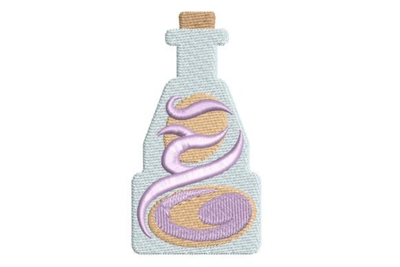 Magic Potion Embroidery for Underwater Breathing