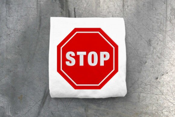 Stop Sign Octagon Applique Embroidery Review