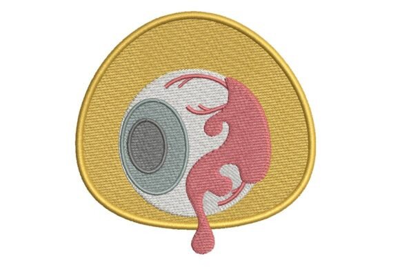 Stylized Eyeball Embroidery Design Review