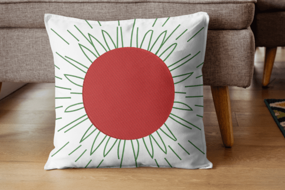 Sunburst Round Abstract Embroidery Review